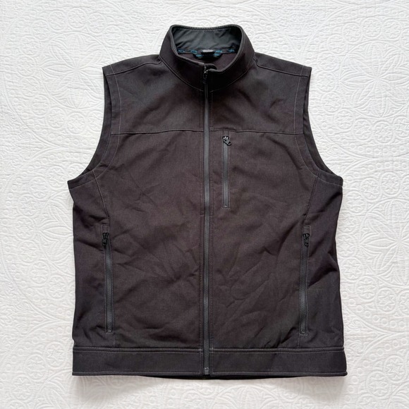 Kuhl Men's Impakt Fleece-Lined Vest Gothem Black XL